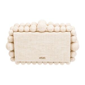 Cult Gaia Raffia Eos Clutch